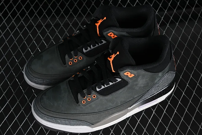 All categories Air Jordan Jordan series basketball shoes Air Jordan 3 LW version Air Jordan 3 Retro "Fear" AJ3 Joe 3 fear dark gray CT8532-080
